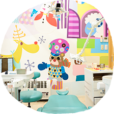 小児歯科診療スペース